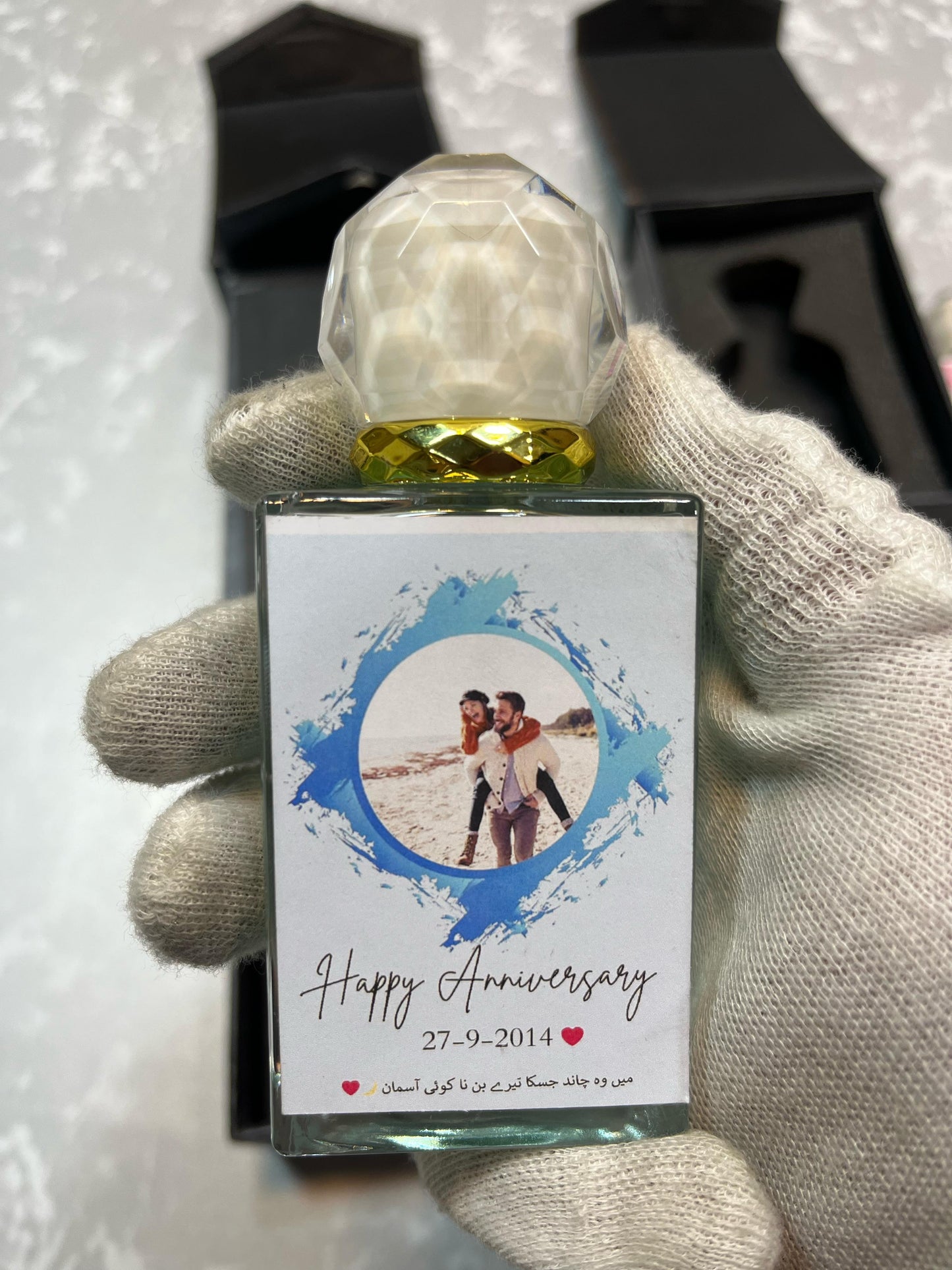 customize photo perfume