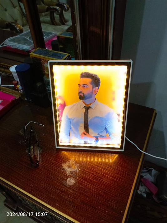 customize birthday led frame