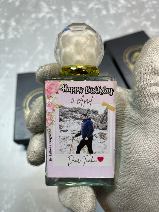 customize photo perfume